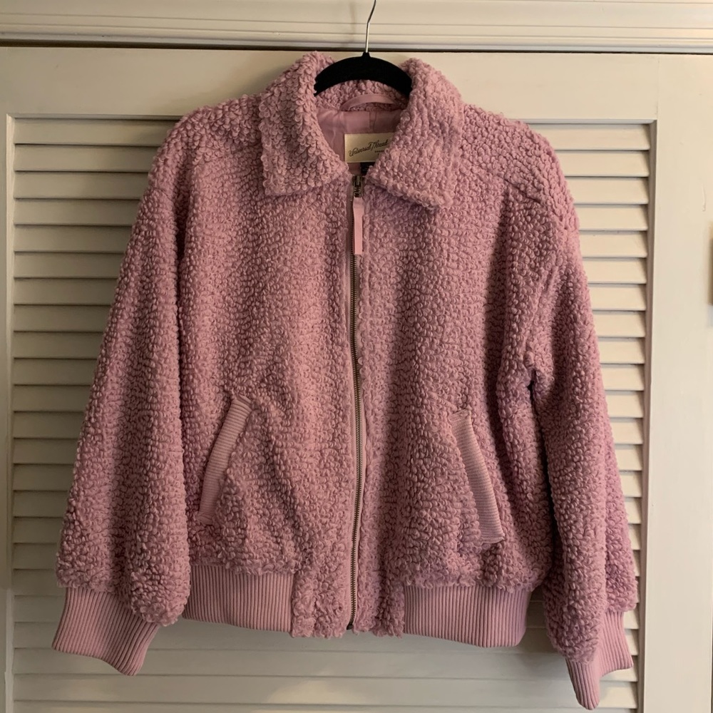 Purple Zip Up Sweatshirt
